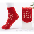 Chaussettes de pantoufles en polyester confortables pour hommes